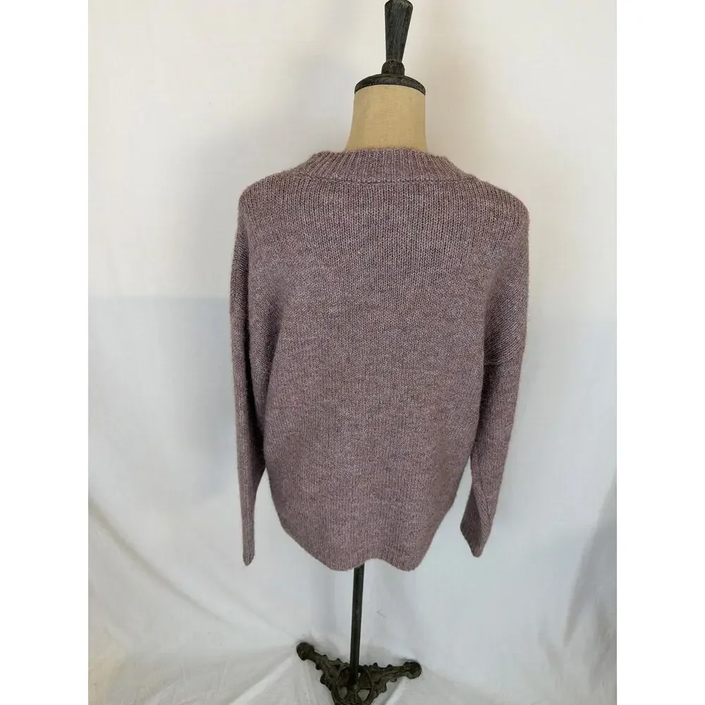 NWT Soya Concept Mauve Crew Neck Sweater Size XS #0434
